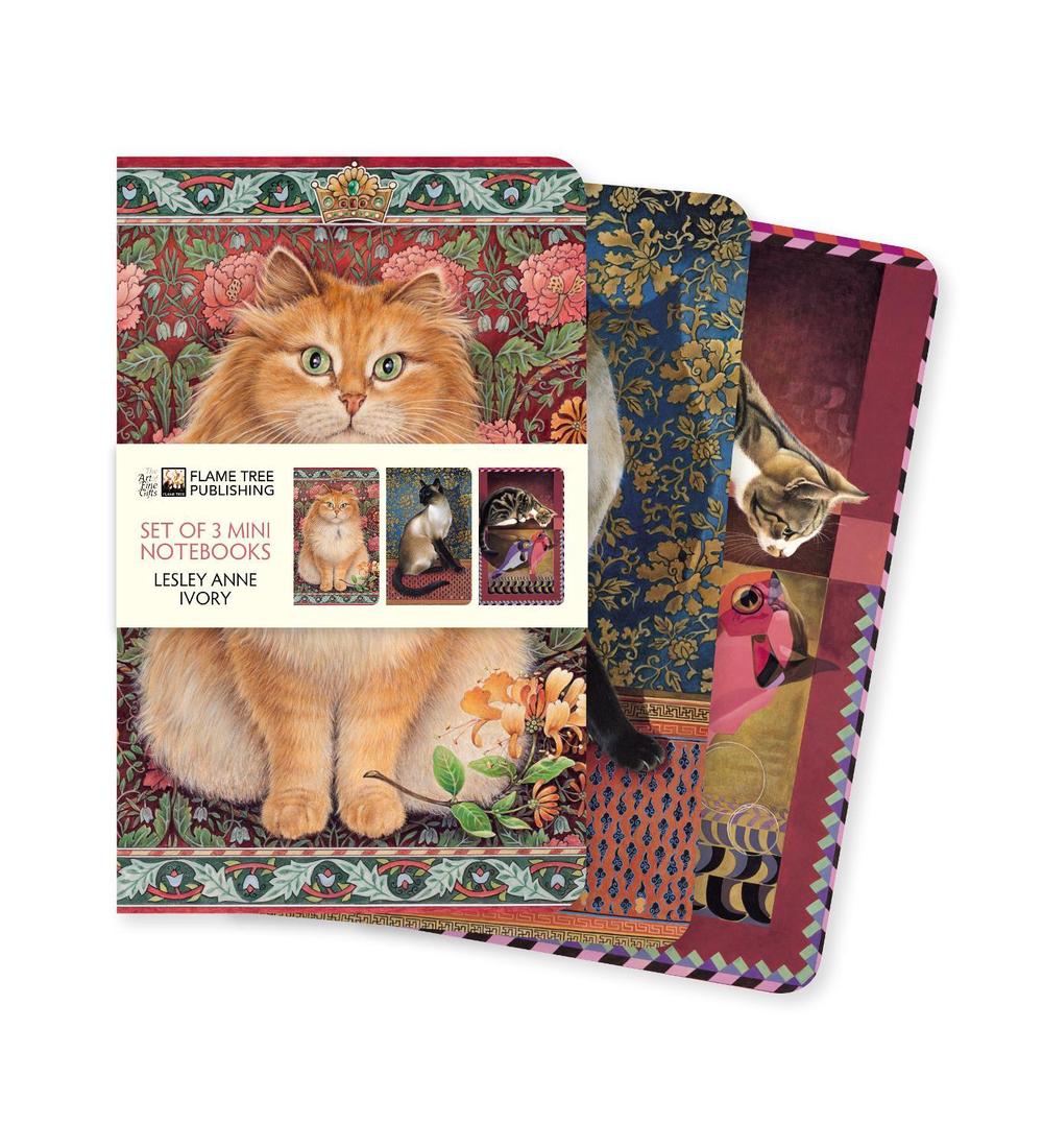 Lesley Anne Ivory Set of 3 Mini Notebooks, 9781839642852