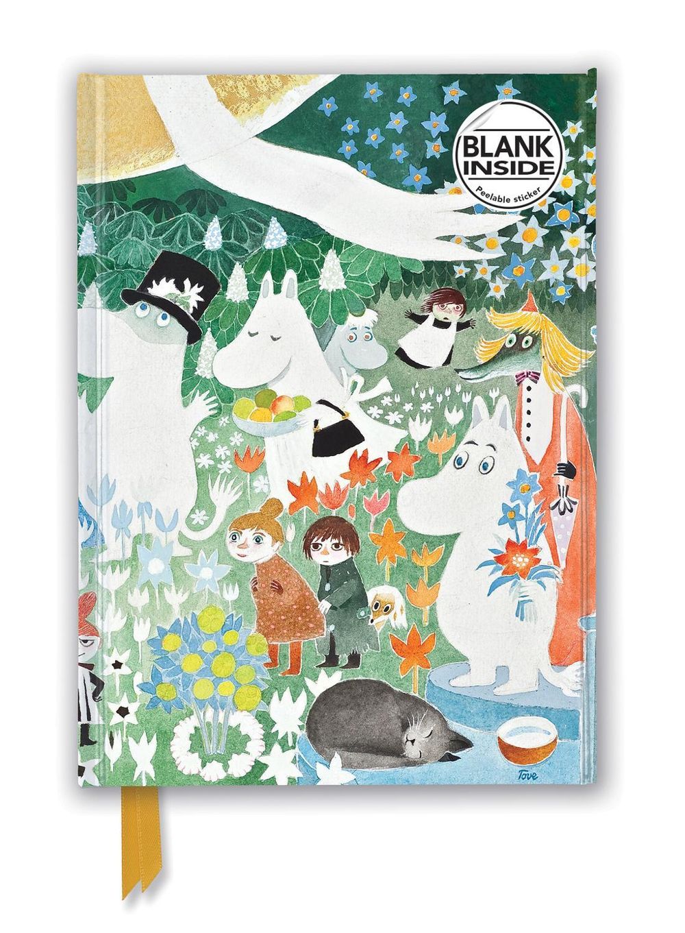Flame Tree Studio Moomin: Dangerous Journey (Foiled Blank Journal) by Flame Tree Studio - ISBN: 9781839642982