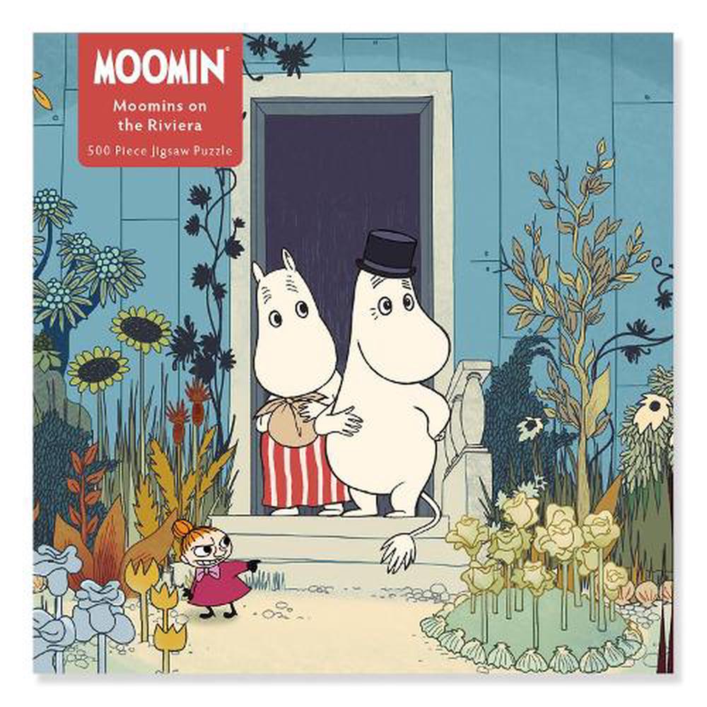 Adult Jigsaw Puzzle Moomins on the Riviera (500 pieces) by Flame Tree  Studio, 9781839643095