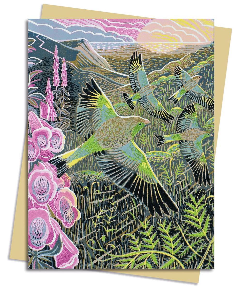 Annie Soudain: Foxgloves and Finches Greeting Card Pack, 9781839644917