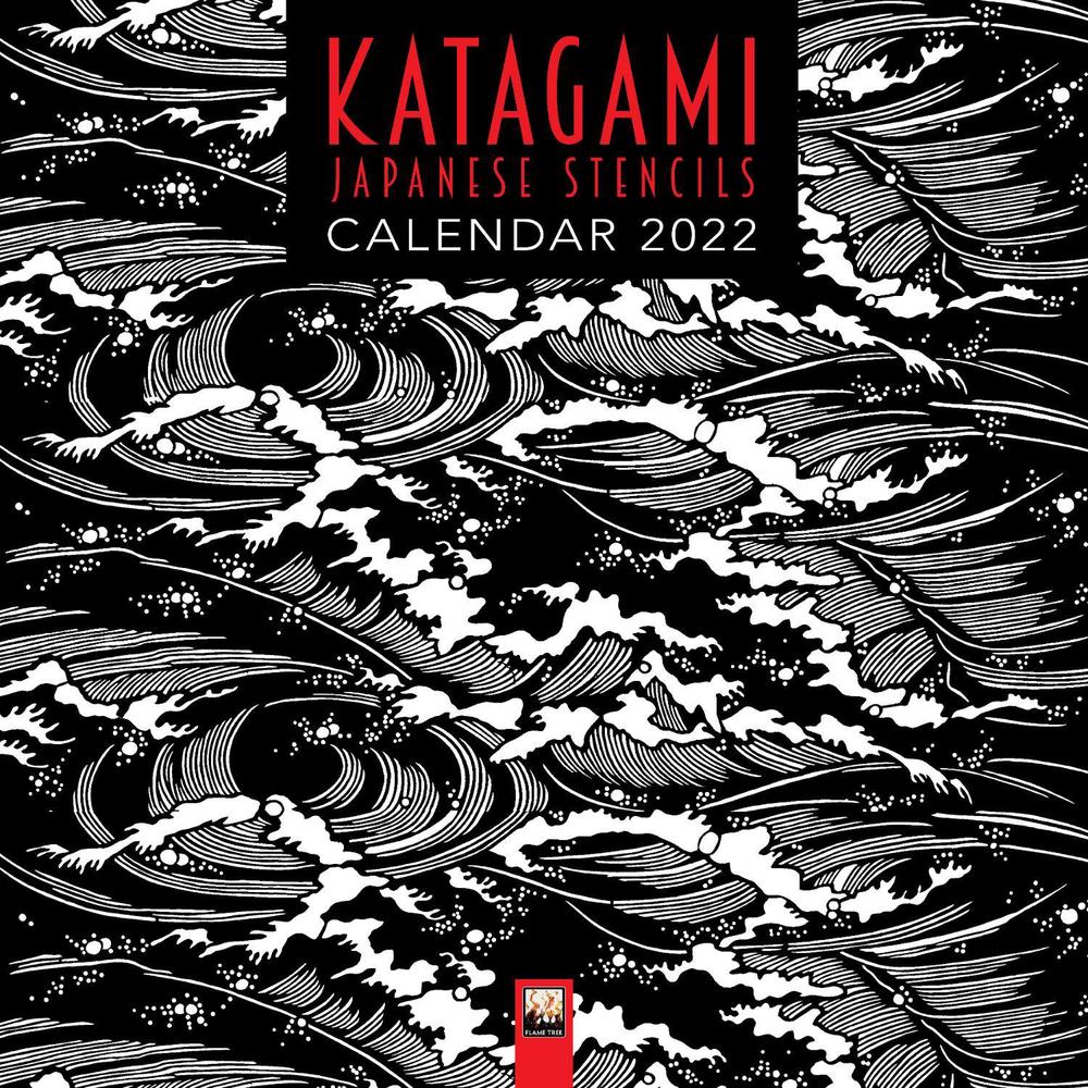 Moda Japanese Stencils Katagami Wall Calendar 2022 (art Calendar), 9781839645839 Buy online