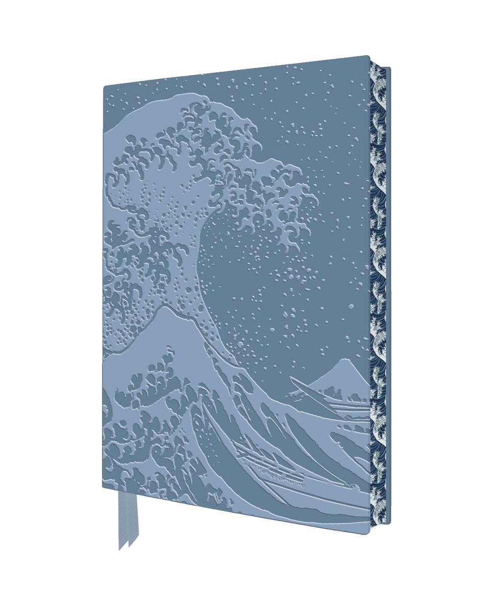 Flame Tree Studio Hokusai: Great Wave Artisan Art Notebook (Flame Tree Journals), 9781839648670
