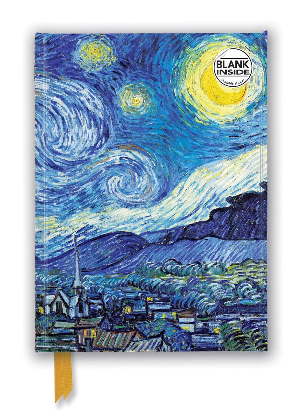 Flame Tree Studio Vincent van Gogh: The Starry Night (Foiled Blank Journal), 9781839649233