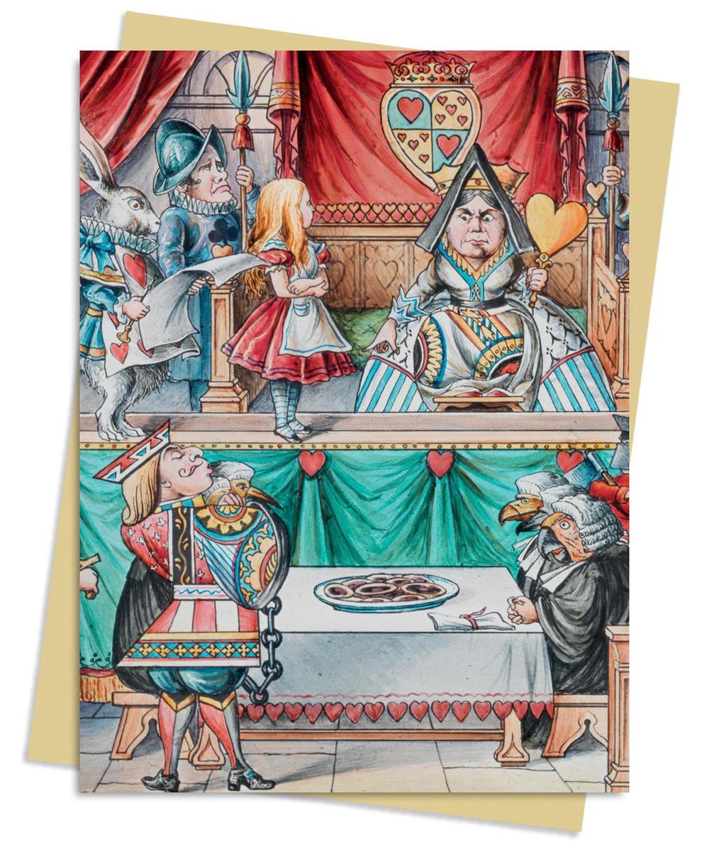Flame Tree Studio Alice in Wonderland Greeting Card Pack, 9781839649318