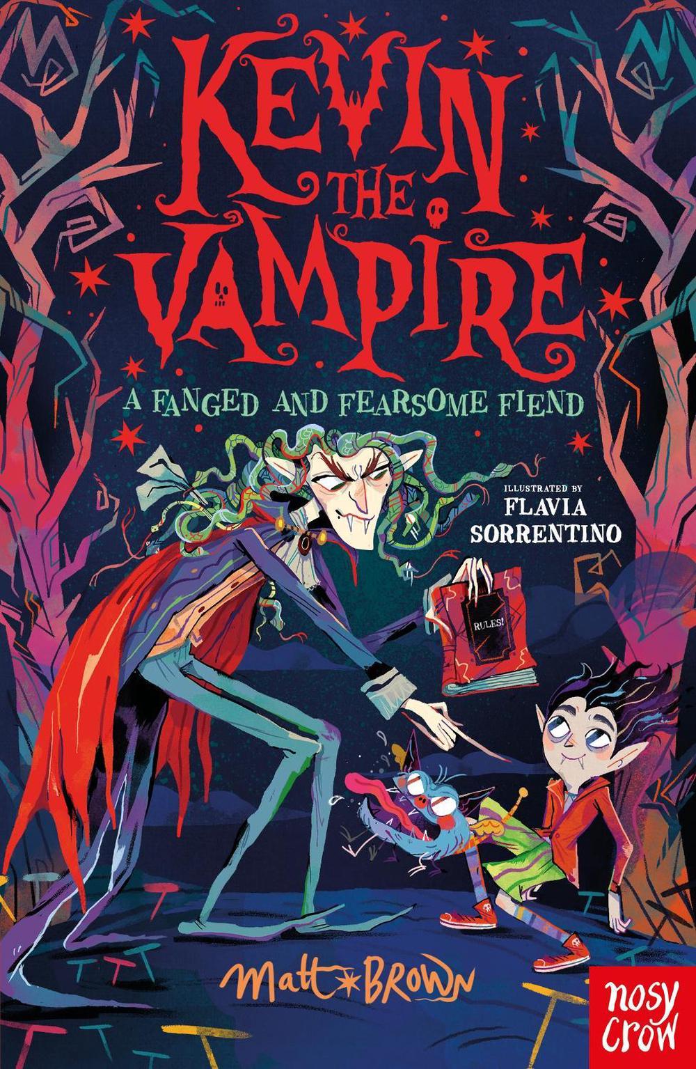 Cover of Kevin the Vampire: A Fanged and Fearsome Fiend
