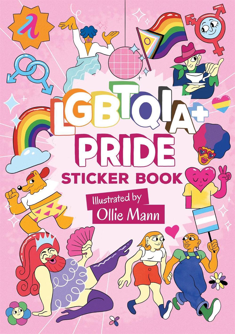 LGBTQIA+ Pride Sticker Book, 9781839972461