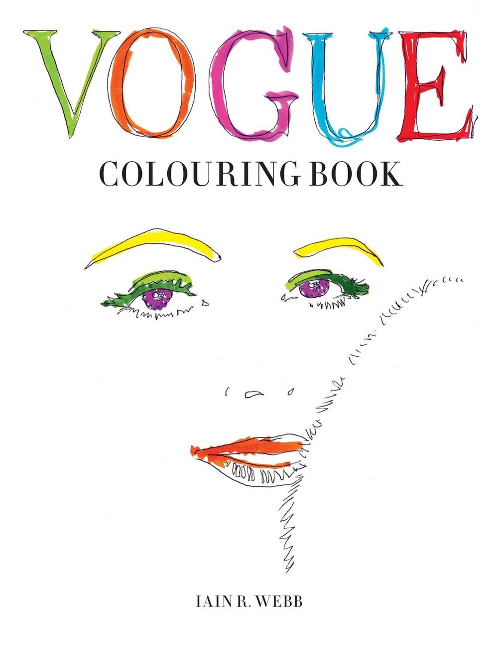 Vogue Colouring Book, 9781840917215
