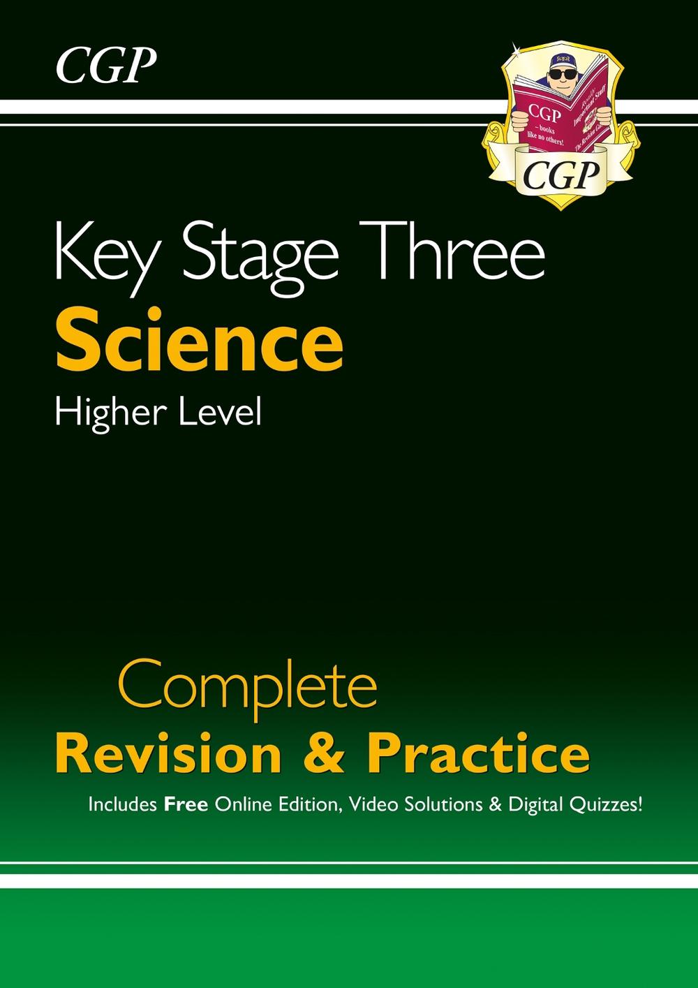 KS3 Science Complete Revision & Practice – Higher (includes Online Edition, Videos & Quizzes) by CGP Books - ISBN: 9781841463858