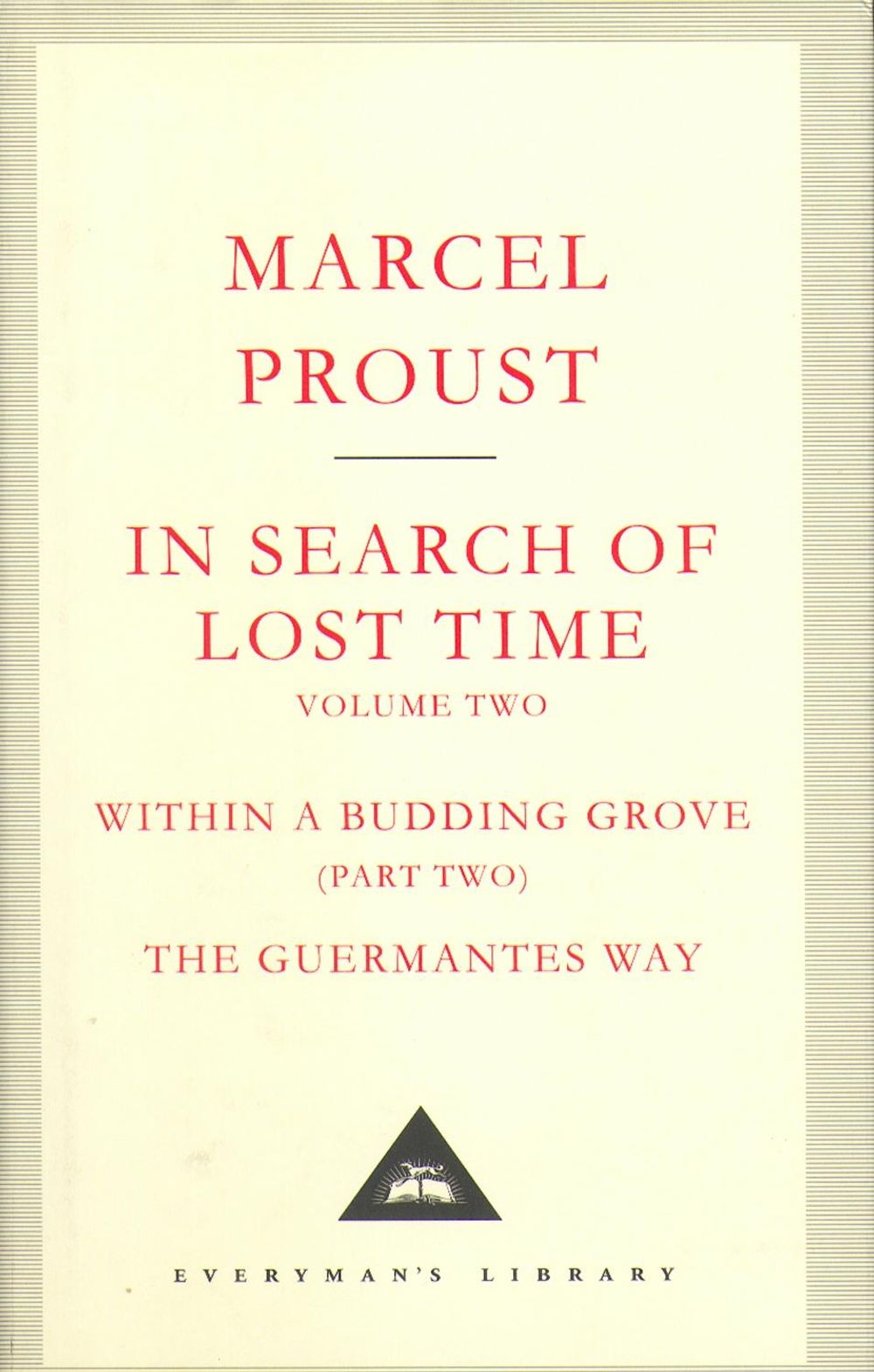In Search Of Lost Time Volume 2 by Marcel Proust - ISBN: 9781841598970