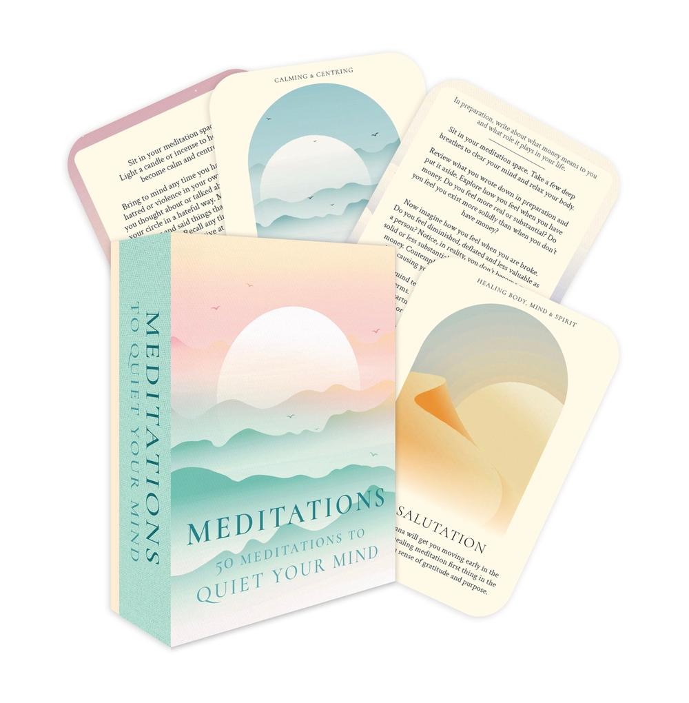 Meditations: A card deck, 9781841816463