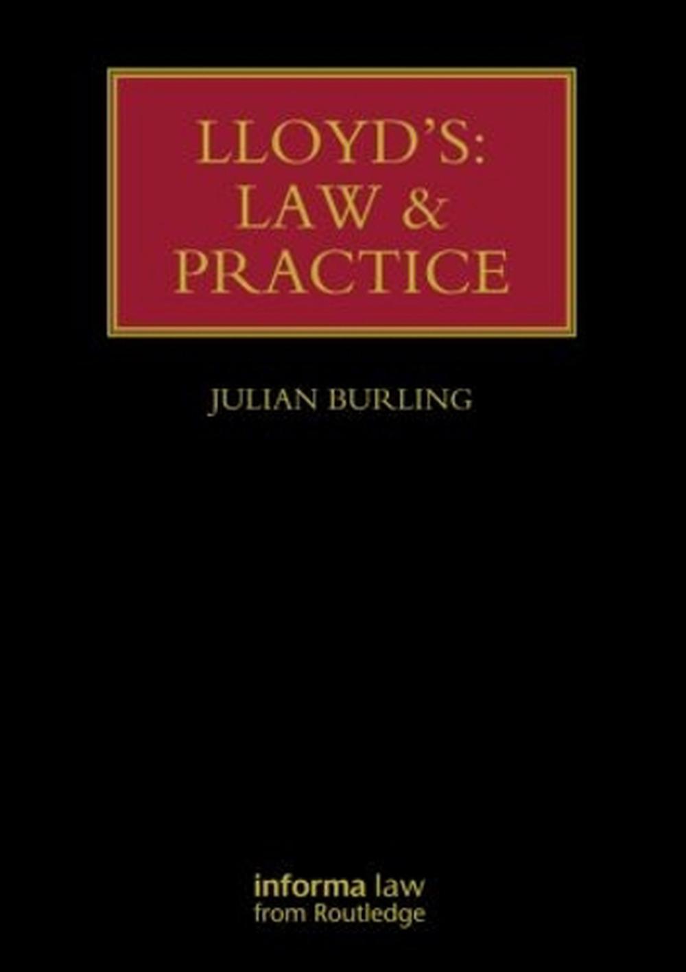 Lloyd's: Law and Practice, 9781843119555