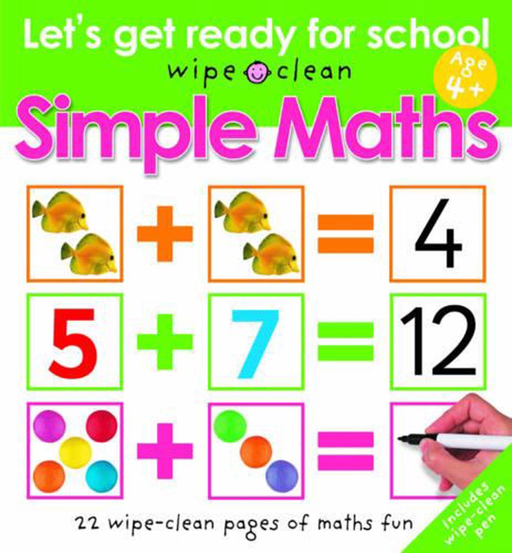 Simple school. Simple Maths. Let's learn Maths. Priddy Roger 