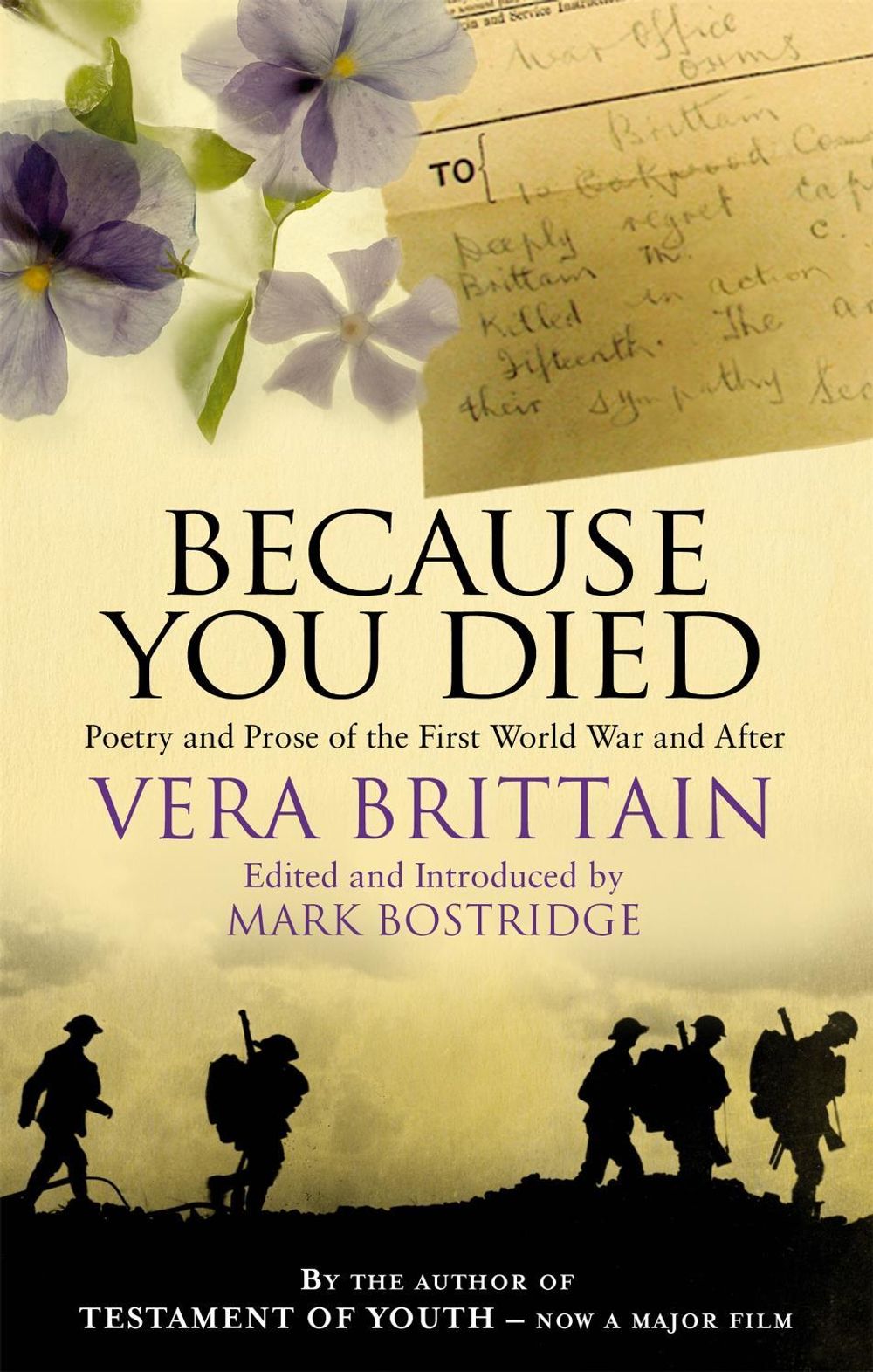 Because You Died by Vera Brittain - ISBN: 9781844084142
