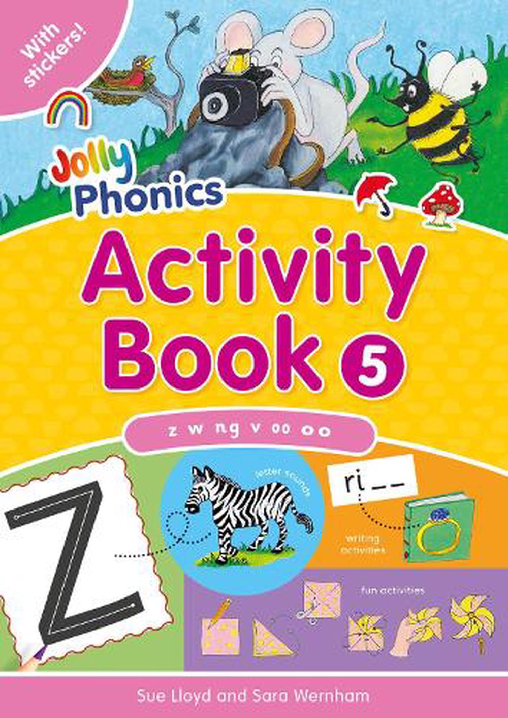 Jolly Phonics Activity Book 5 by Sue Lloyd, Paperback, 9781844141579 ...