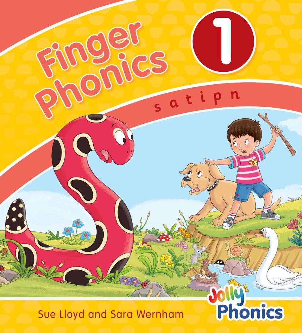 Finger Phonics Book 1 by Sara Wernham, Board Book, 9781844146437 | Buy