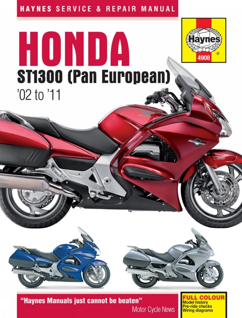 Honda St1300 Pan European Service and Repair Manual
