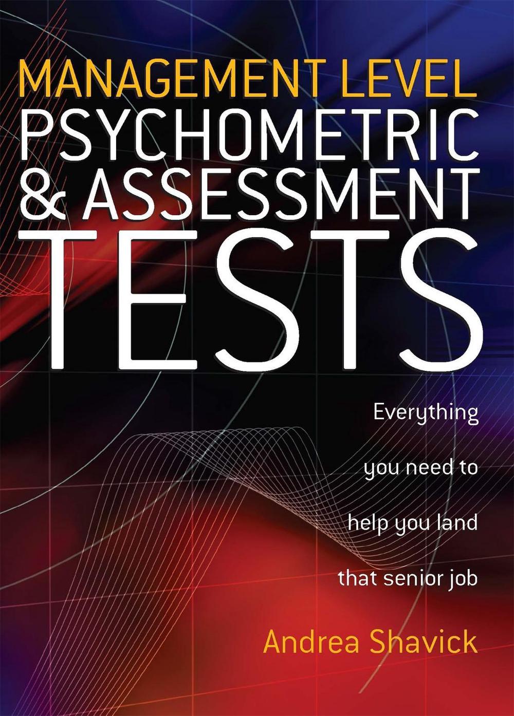 Management Level Psychometric and Assessment Tests, 9781845280284