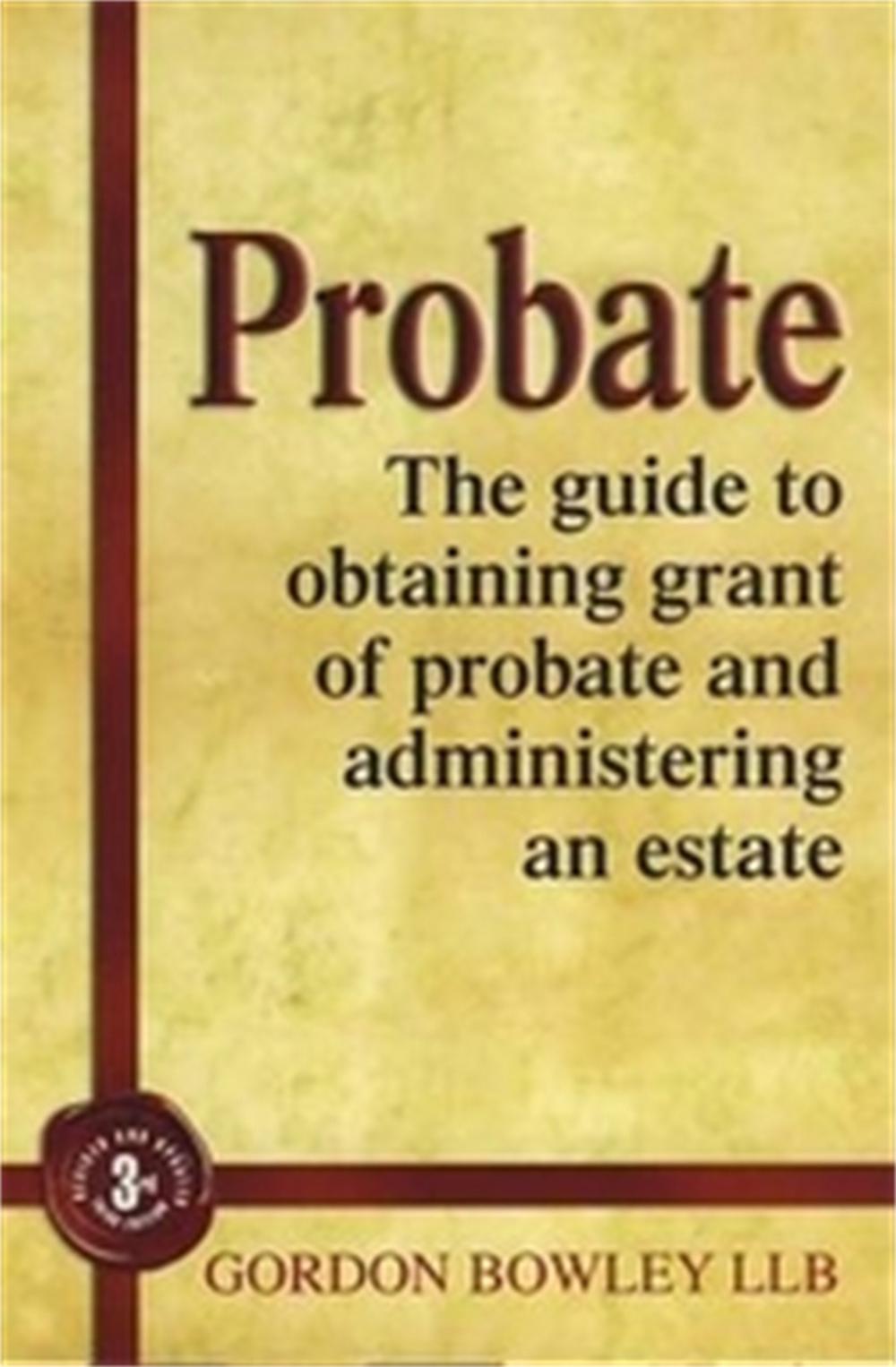Probate, 9781845284091