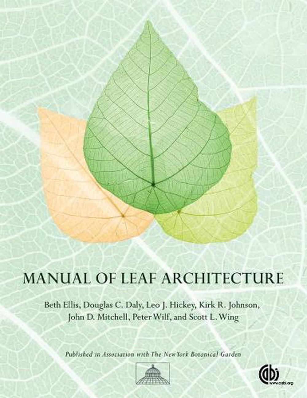 Manual of Leaf Architecture, 9781845935856