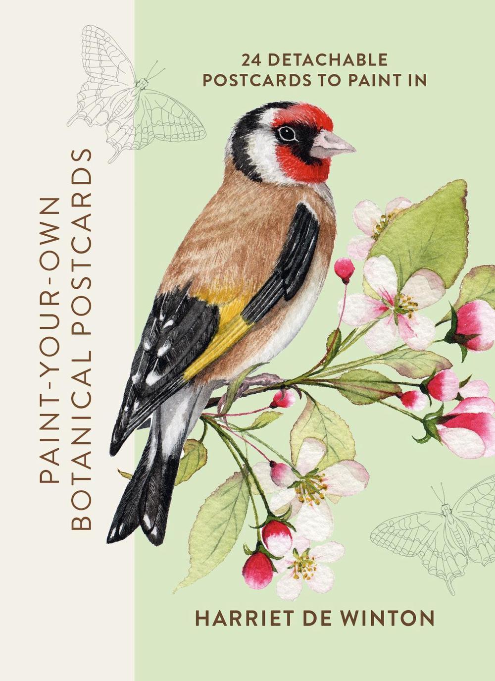 Paint-Your-Own Botanical Postcards by Harriet de Winton - ISBN: 9781846017100