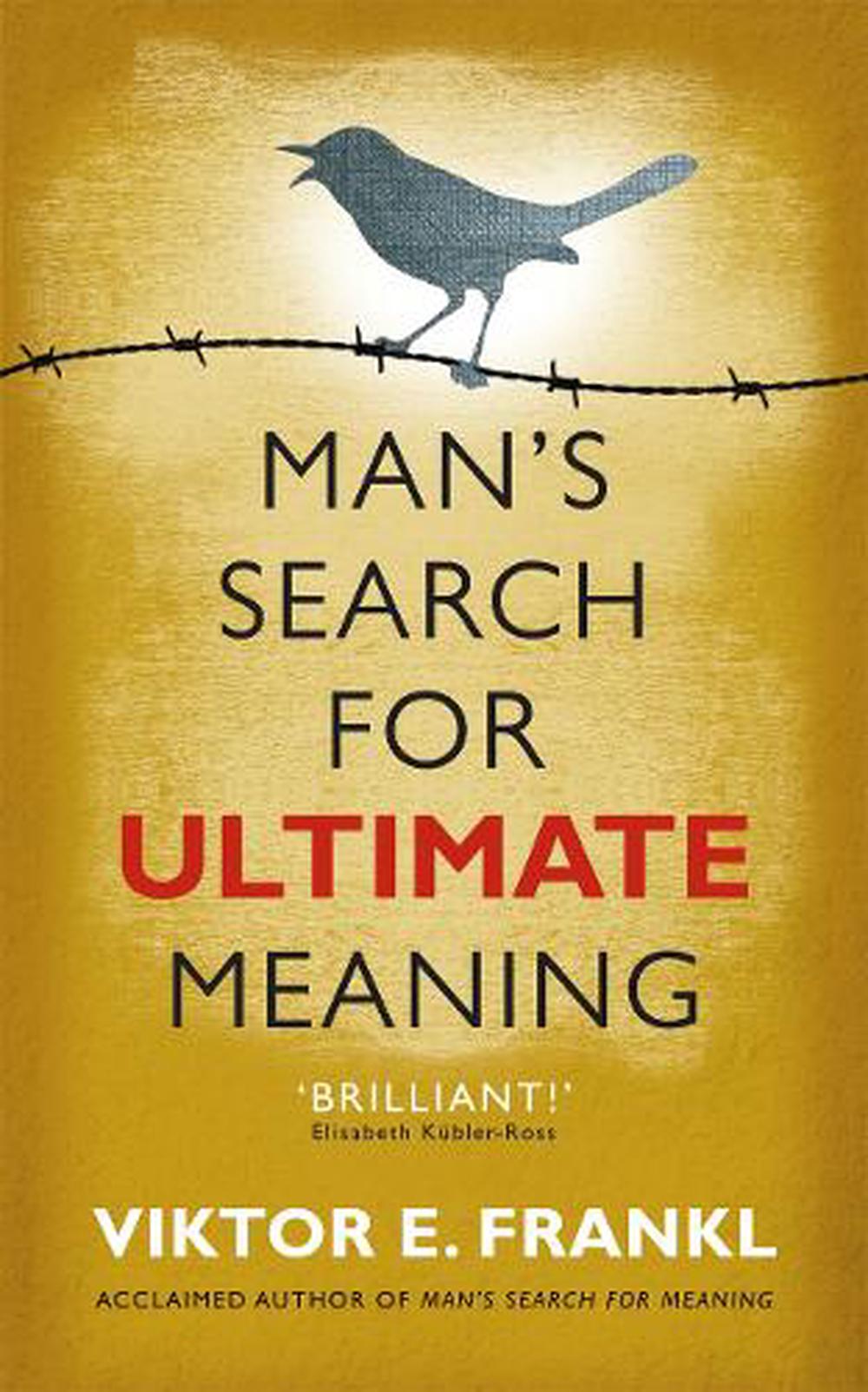 book review of man's search for meaning