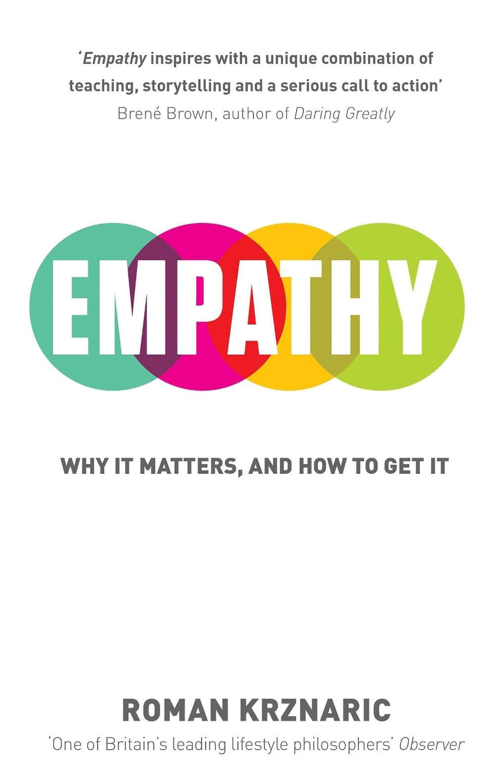 Empathy by Roman Krznaric - ISBN: 9781846043857
