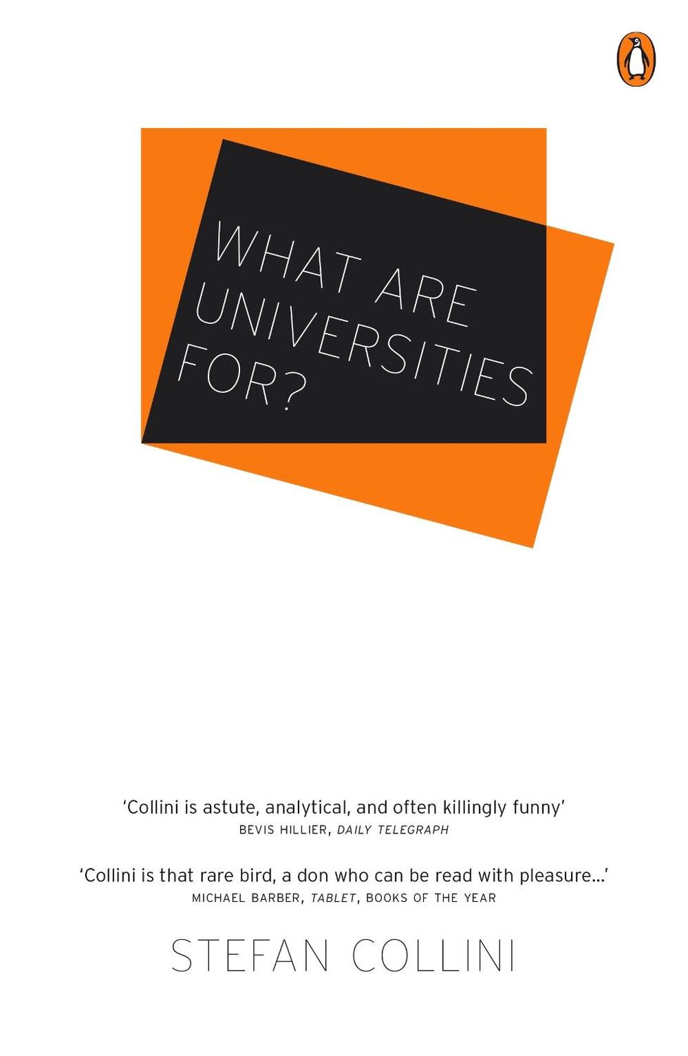 What are Universities For? by Stefan Collini - ISBN: 9781846144820