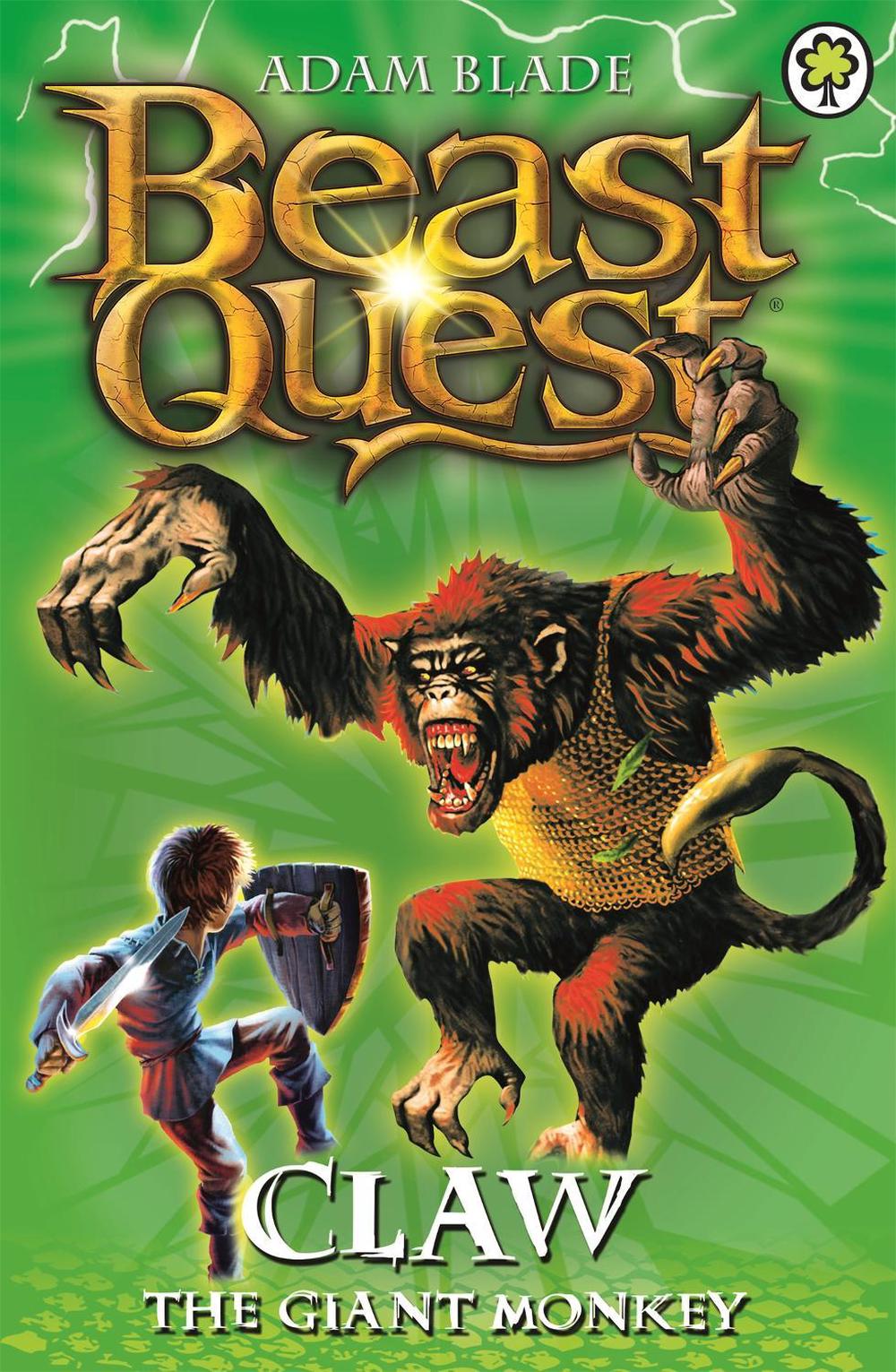 Beast Quest: Claw the Giant Monkey by Adam Blade - ISBN: 9781846169892