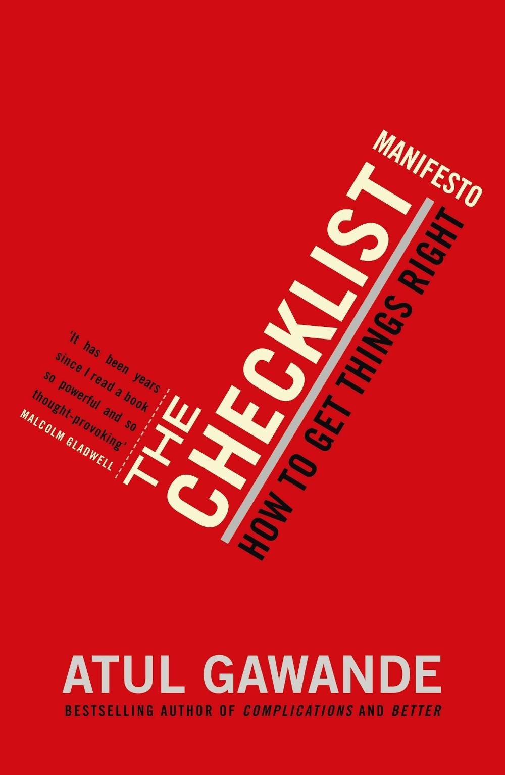 The Checklist Manifesto, 9781846683145