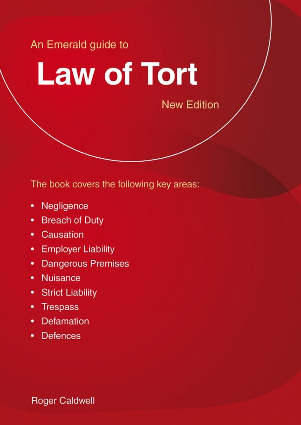 Law of Tort by Roger Caldwell - ISBN: 9781847167347