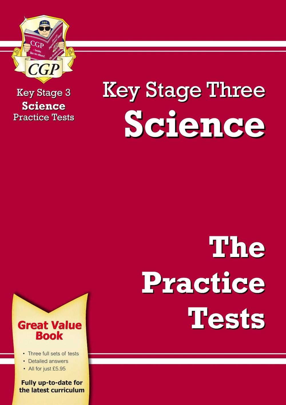 KS3 Science Practice Tests by CGP Books, Paperback, 9781847622549 | Buy ...