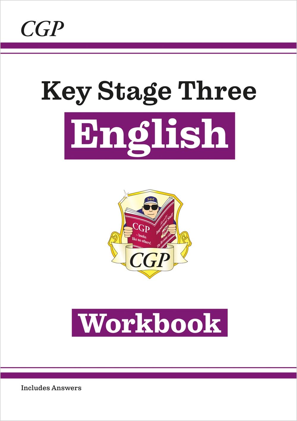 KS3 English Workbook (with answers), 9781847622587