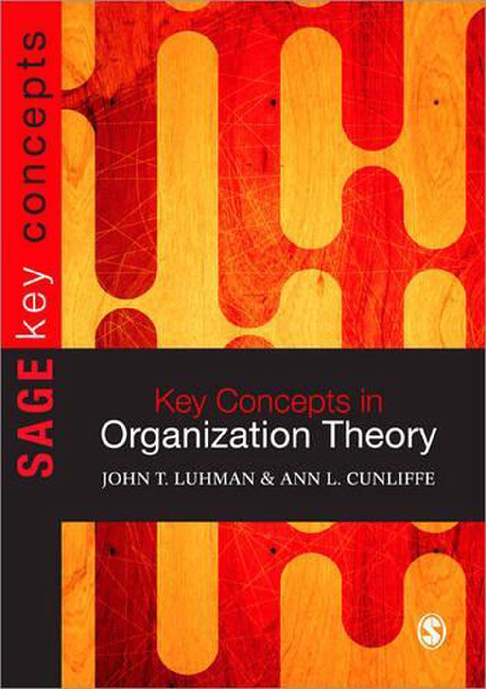 Key Concepts in Organization Theory by Ann L. Cunliffe, Paperback ...