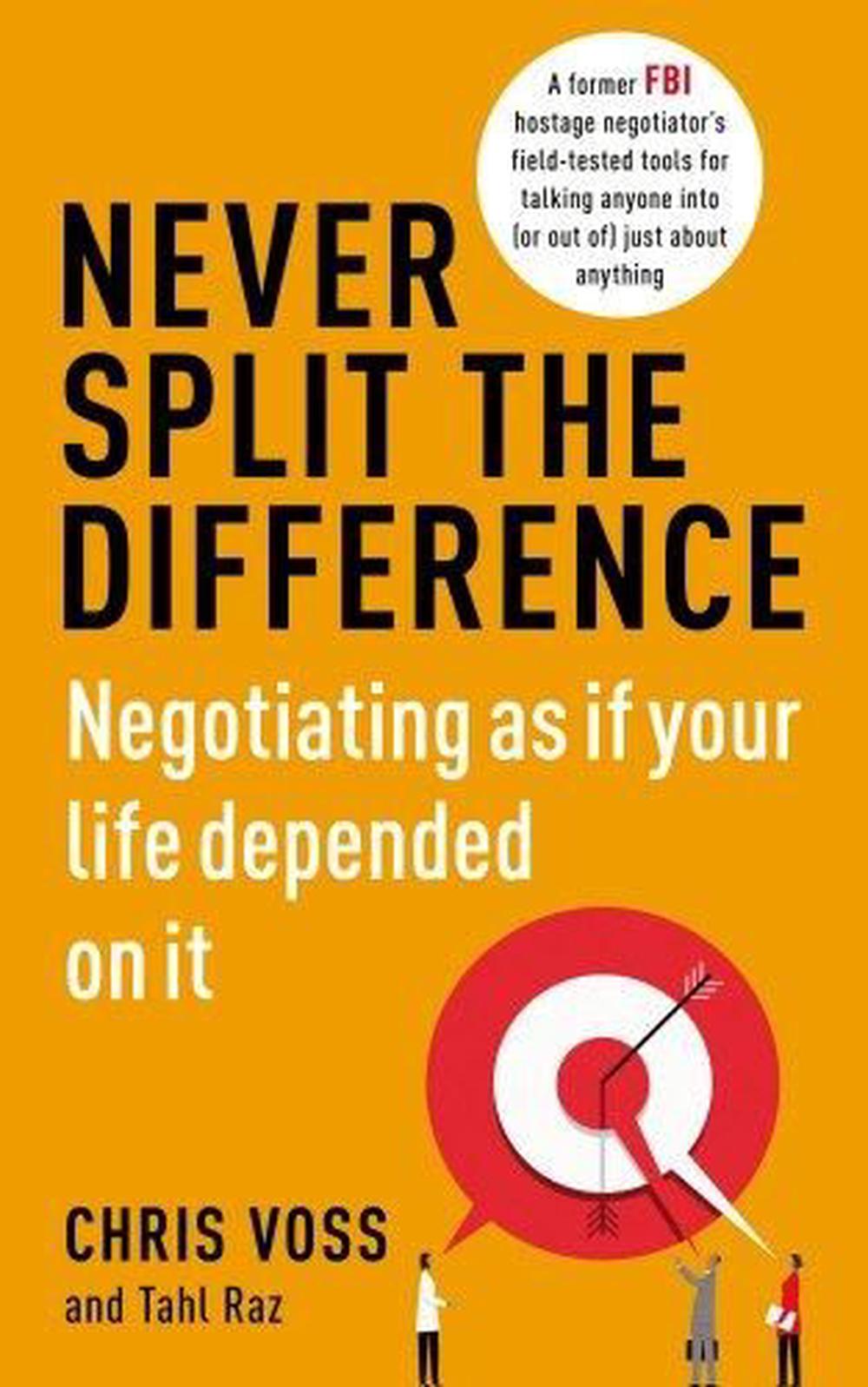 Never Split The Difference By Chris Voss Paperback 9781847941480