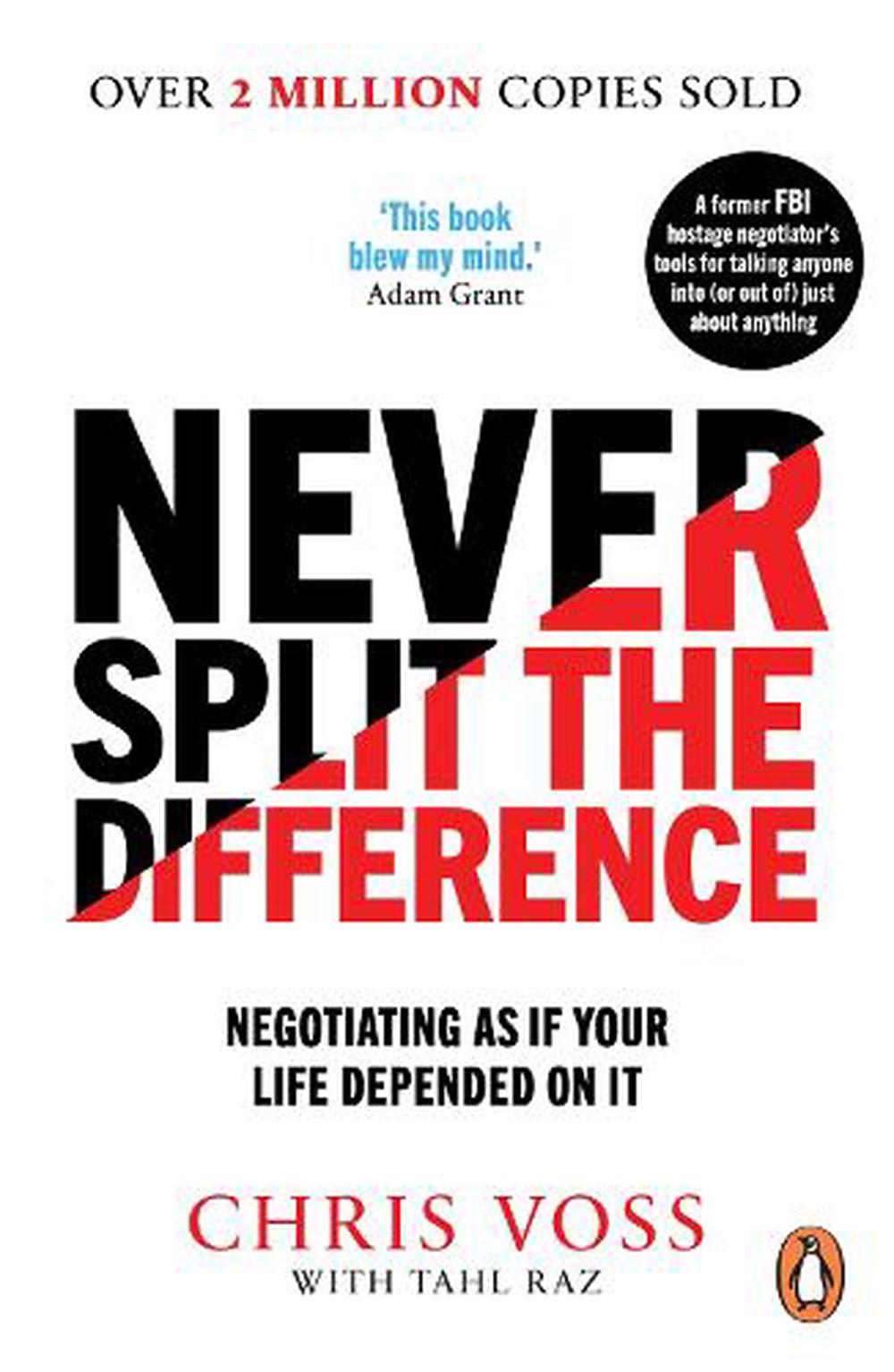 Never Split The Difference By Chris Voss Paperback 9781847941497 Buy Online At The Nile