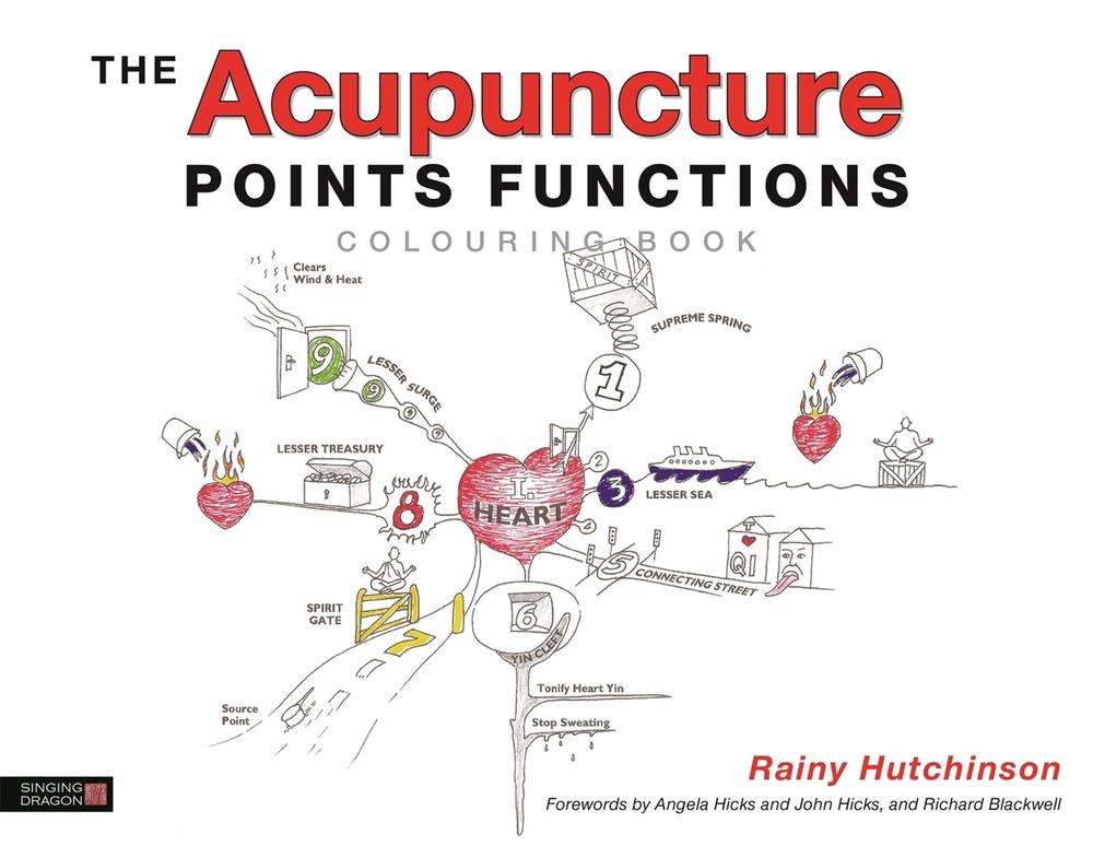 The Acupuncture Points Functions Colouring Book, 9781848192669
