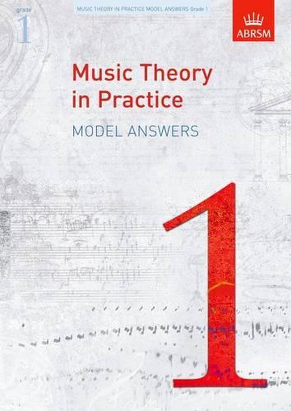 Music Theory in Practice Model Answers, Grade 1 by Abrsm, 9781848491144 Buy online at The Nile