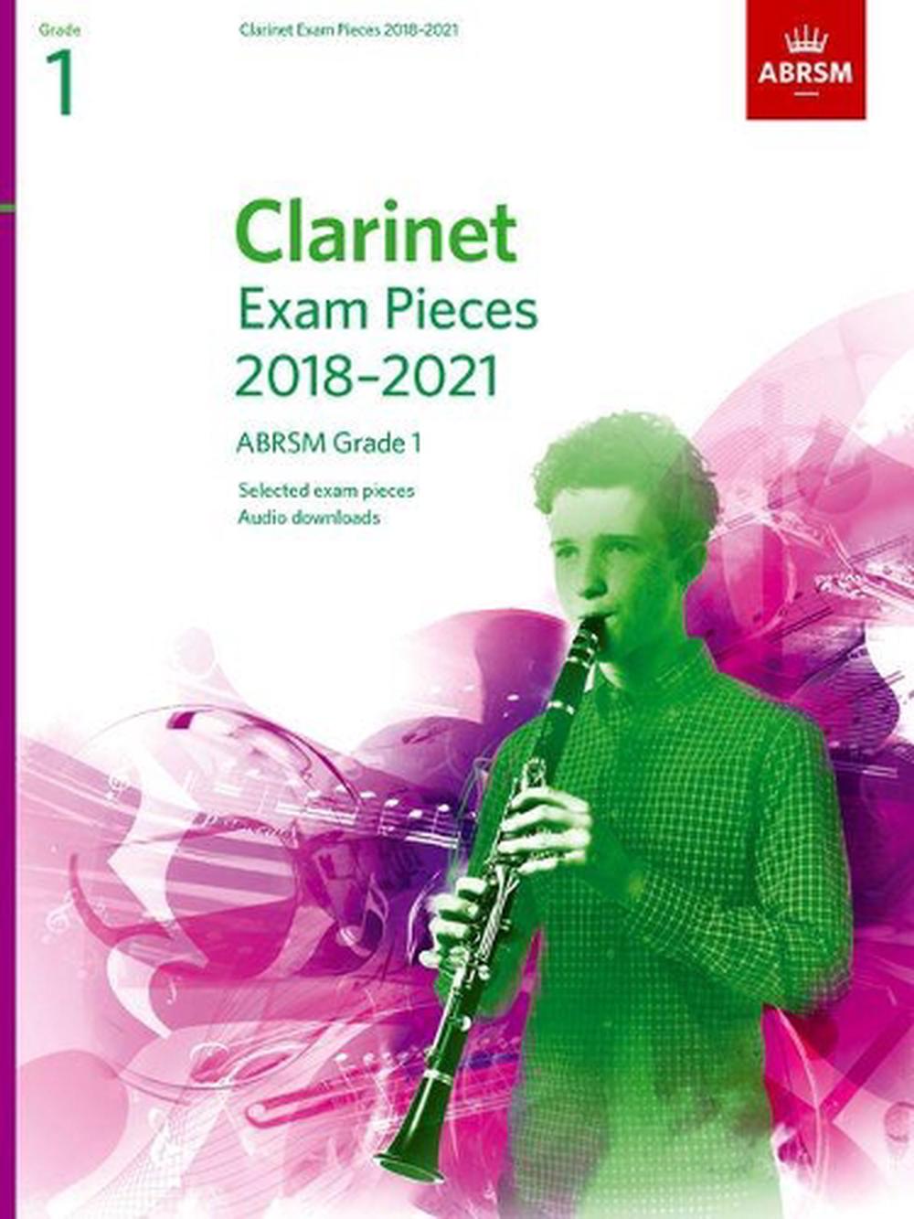 Clarinet Exam Pieces 2018-2021, ABRSM Grade 1, 9781848497955