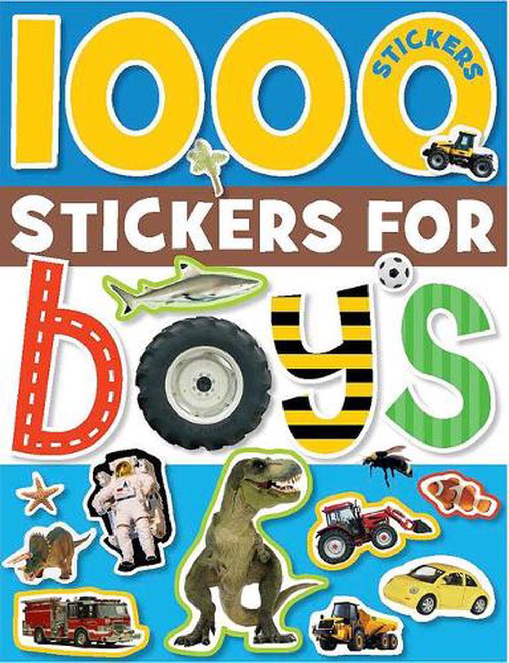 Make Believe Ideas 1000 Stickers for Boys [With Sticker(s)], 9781848790704