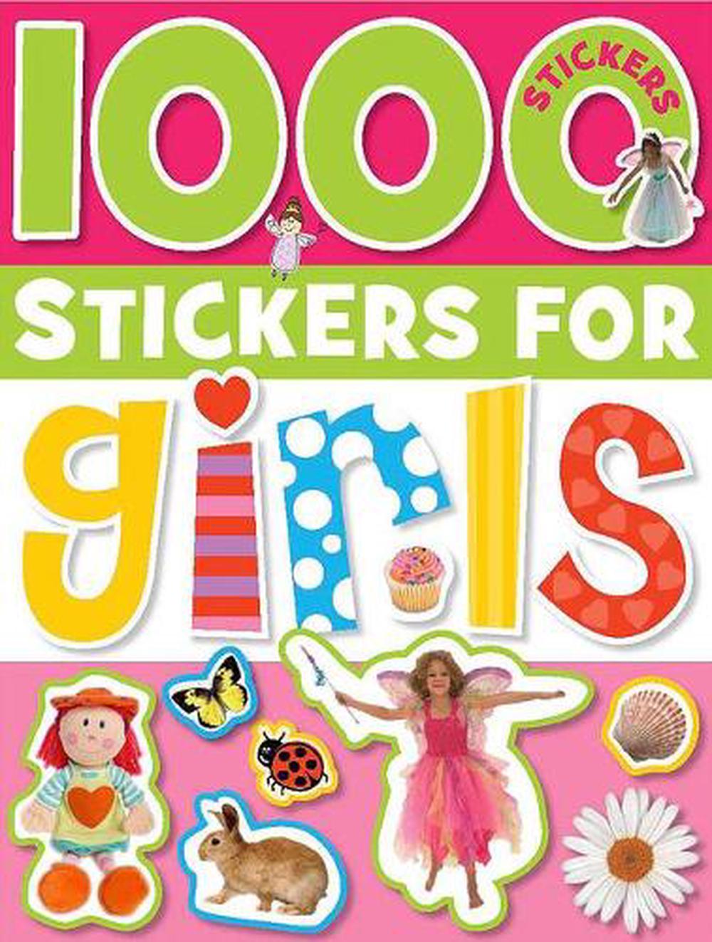 Make Believe Ideas 1000 Stickers for Girls, 9781848790711