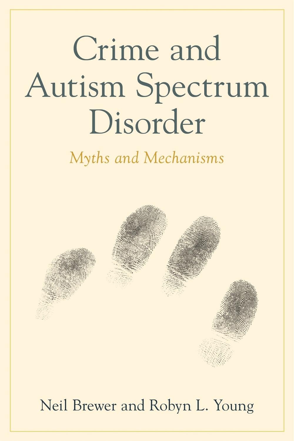 Crime and Autism Spectrum Disorder, 9781849054041
