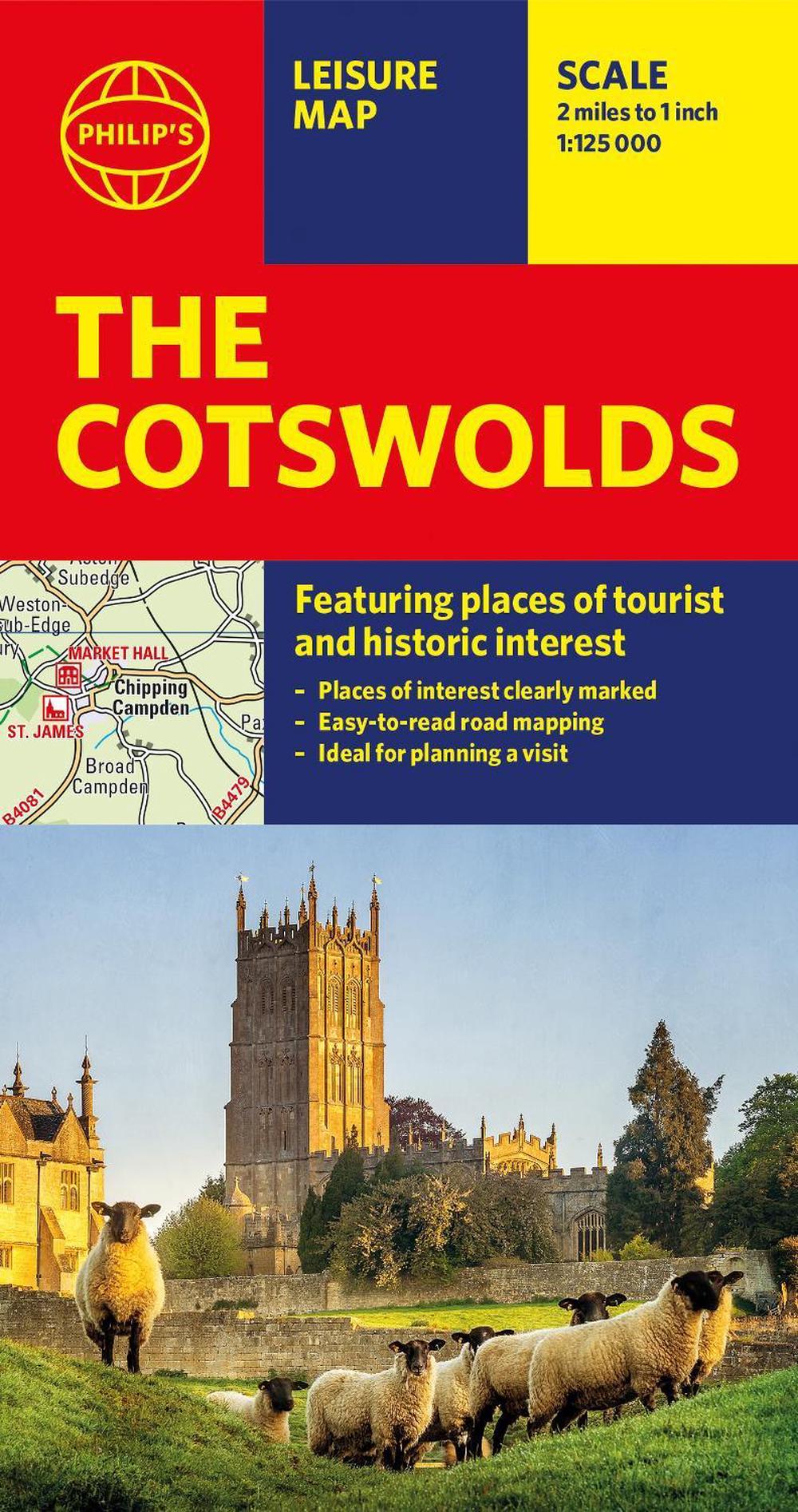 Philip's The Cotswolds by Philip's Maps - ISBN: 9781849075381
