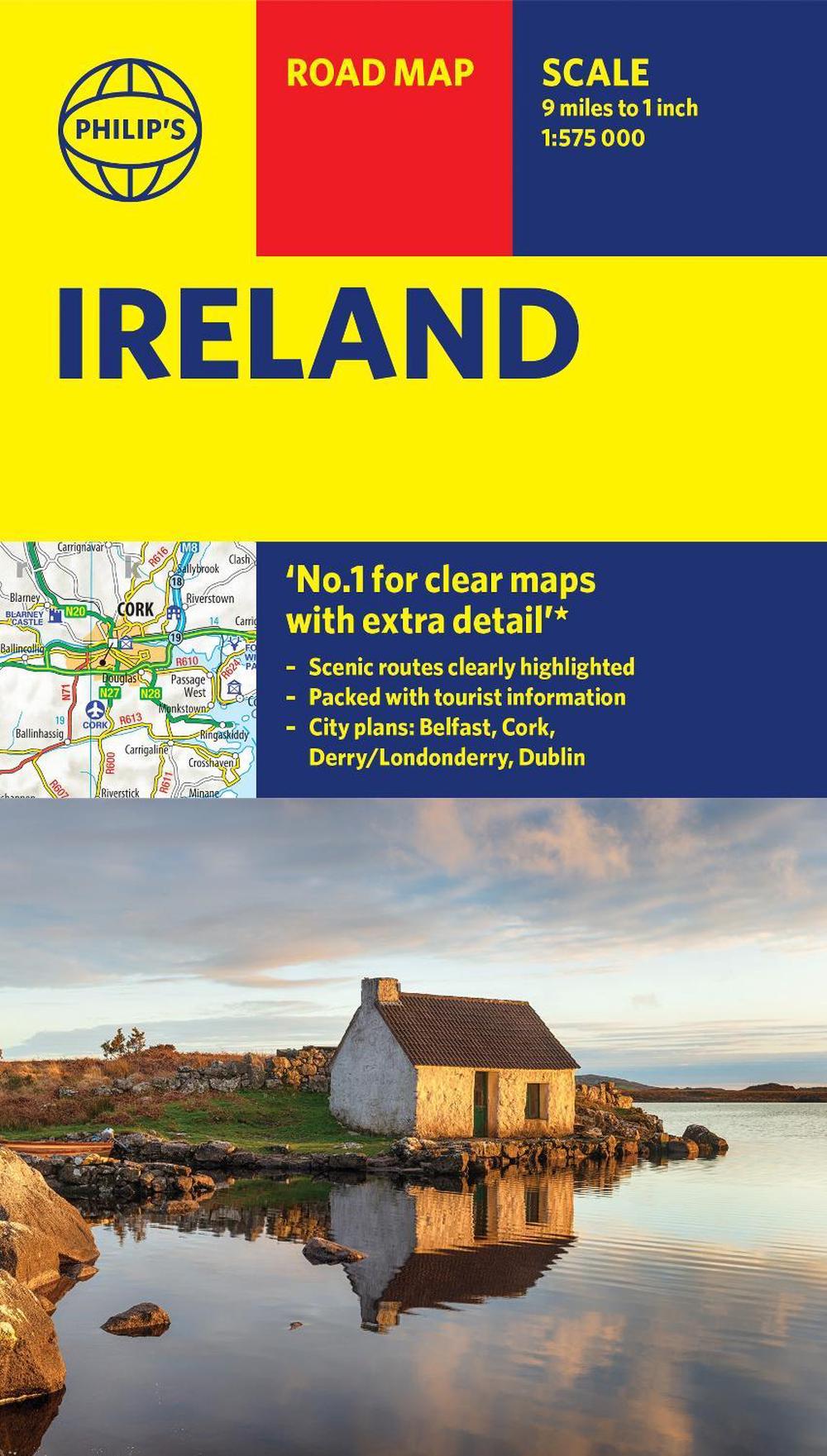 Philip's Ireland Road Map by Philip's Maps - ISBN: 9781849075503