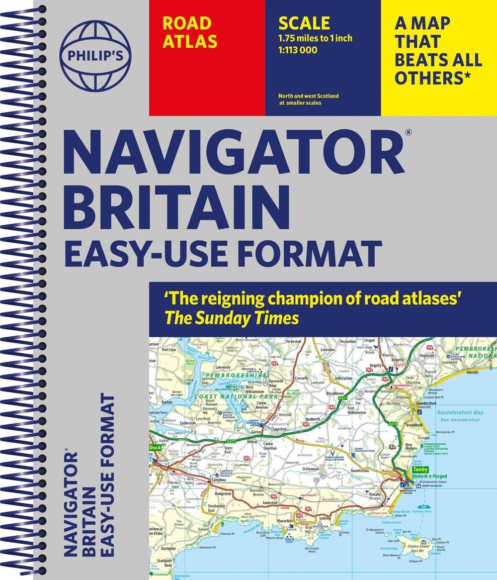 Philip's Navigator Britain Easy Use Format by Philip's Maps - ISBN: 9781849075695