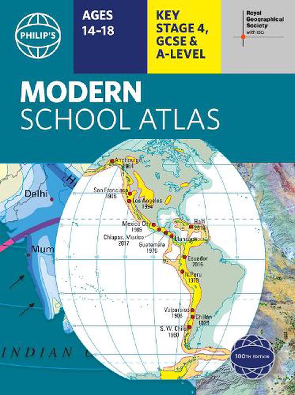 Philip's RGS Modern School Atlas, 9781849075831