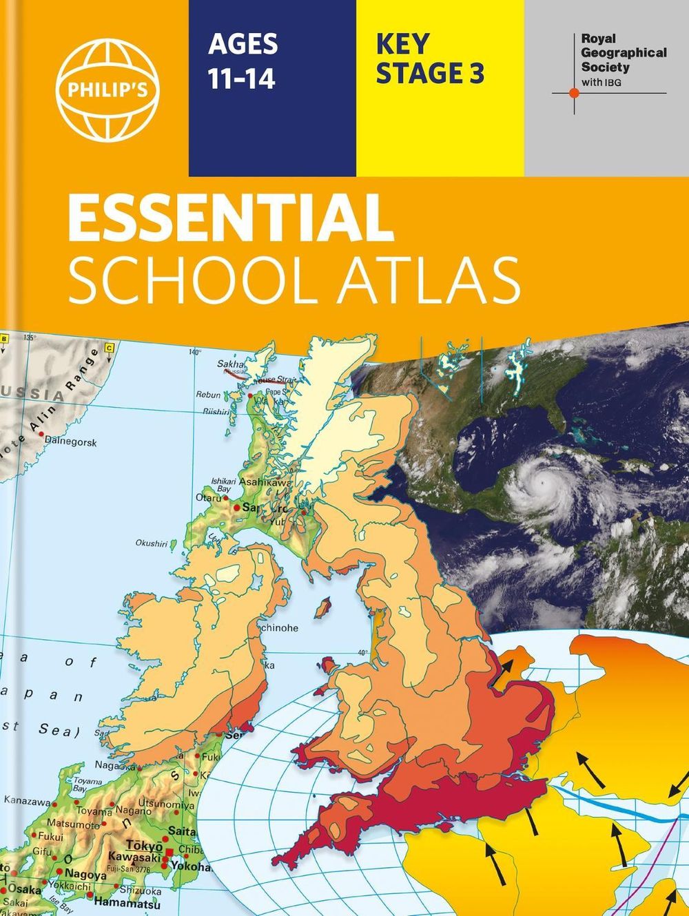 Philip's RGS Essential School Atlas by Philip's Maps - ISBN: 9781849075855