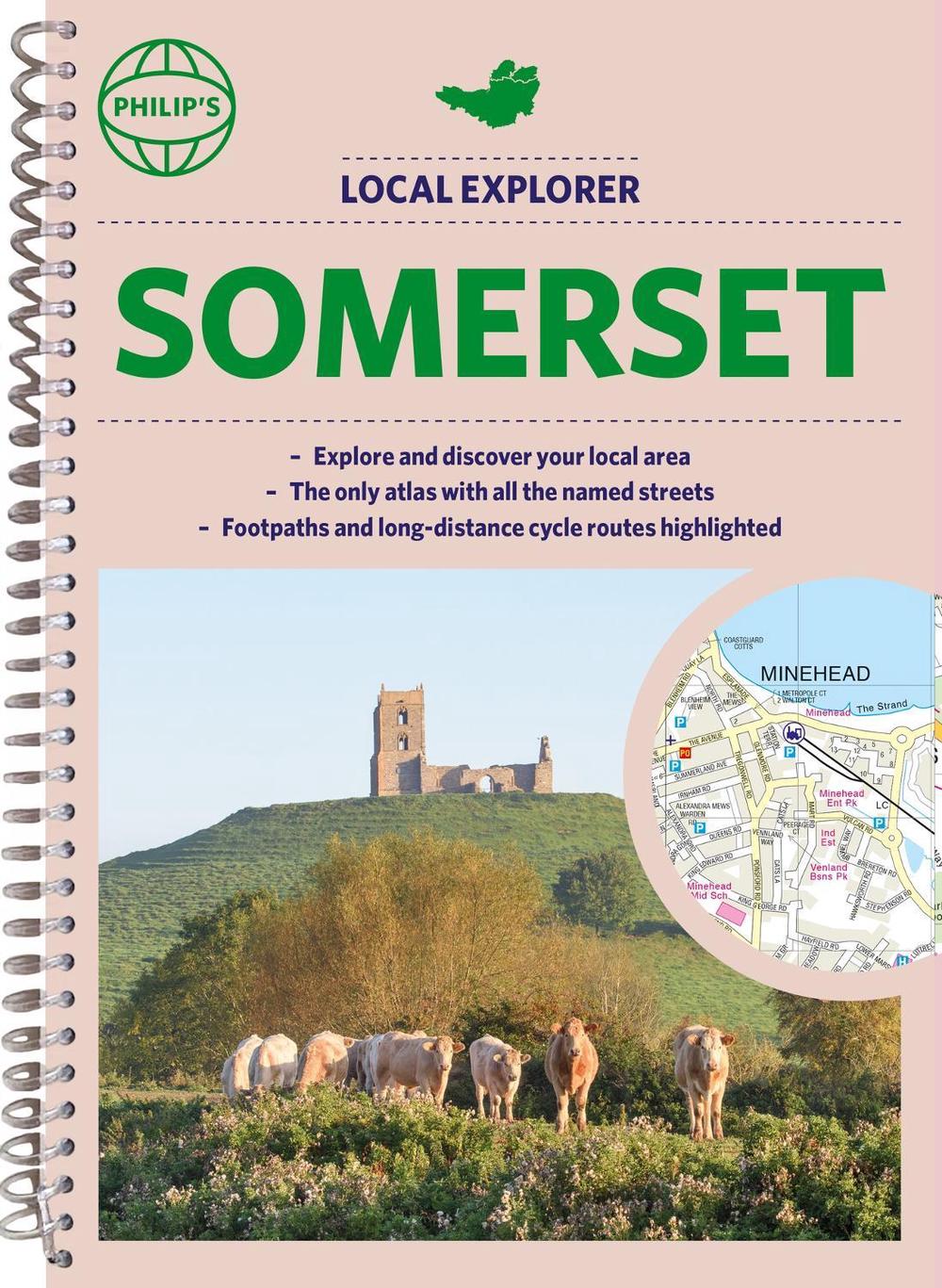 Philip's Local Explorer Street Atlas Somerset by Philip's Maps - ISBN: 9781849076036