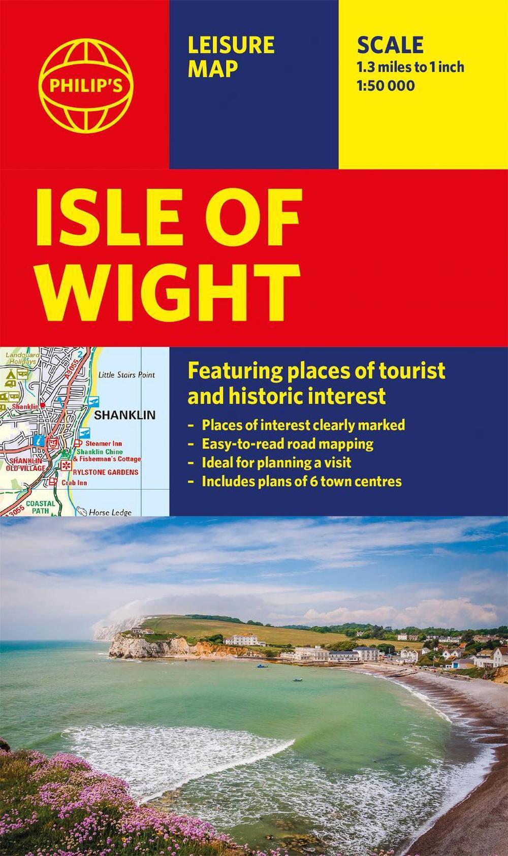 Philip's Isle of Wight Leisure & Tourist Map by Philip's Maps - ISBN: 9781849076111