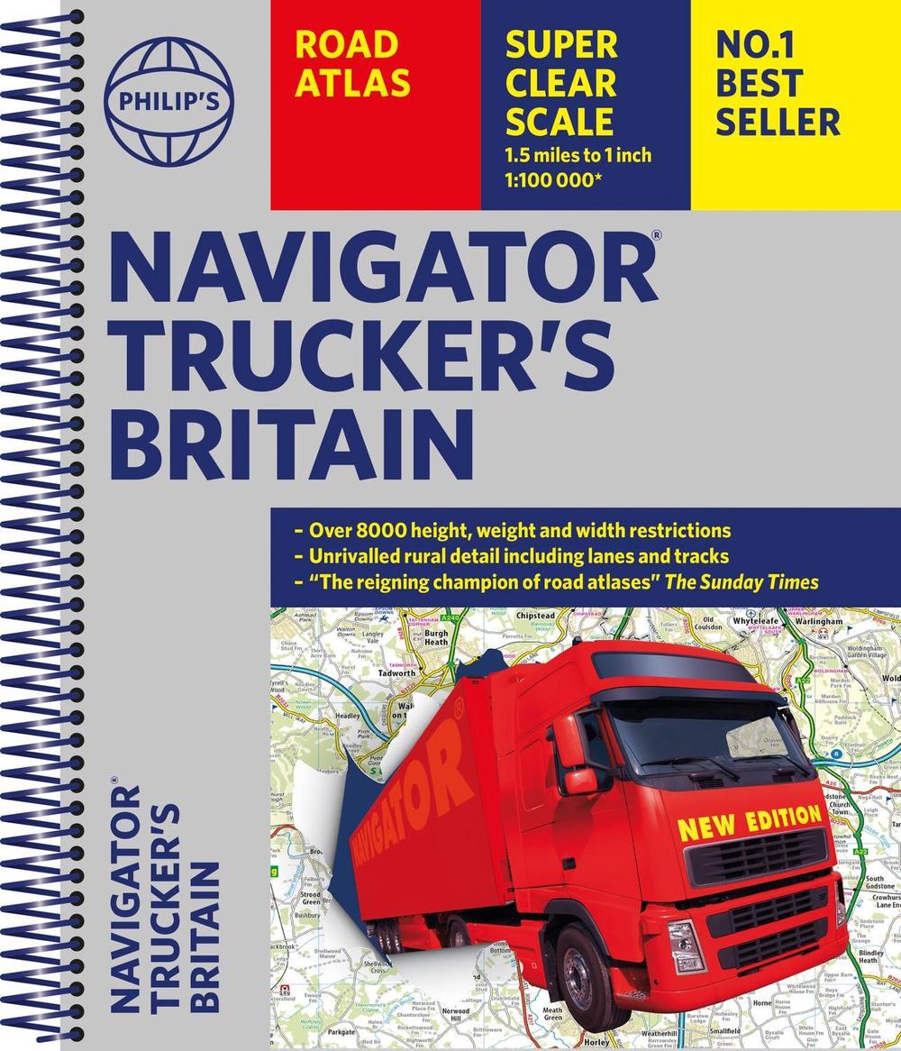 Philip's Navigator Trucker's Britain: Spiral, 9781849076128
