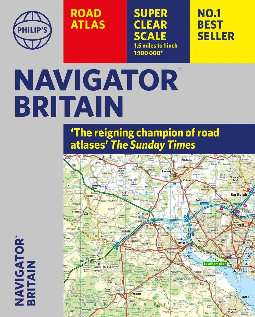 Philip's Navigator Britain: Flexi by Philip's Maps - ISBN: 9781849076142